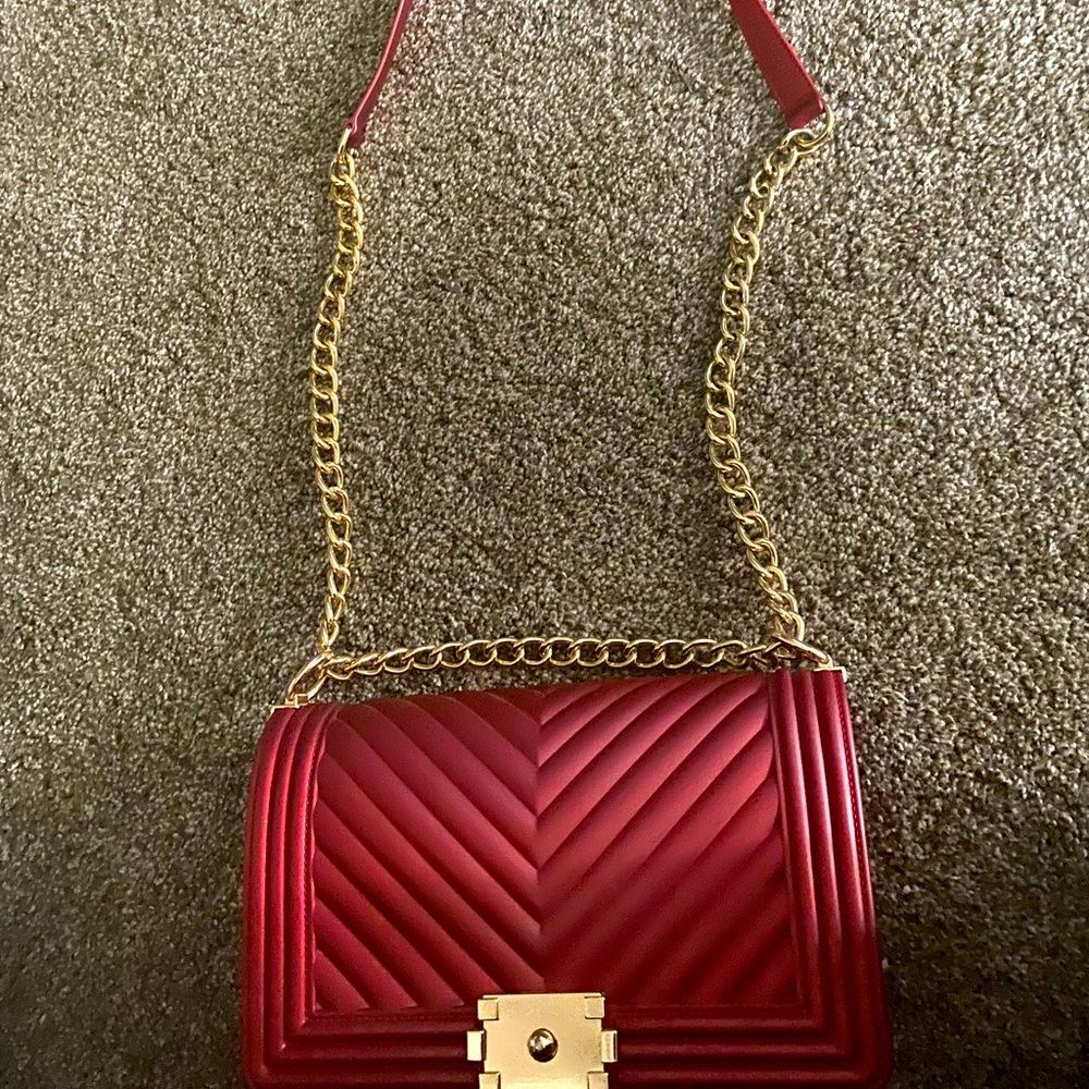 Red Stylish Crossbody Bag